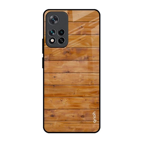 Timberwood Glass Case for Mi 11i HyperCharge For Sale