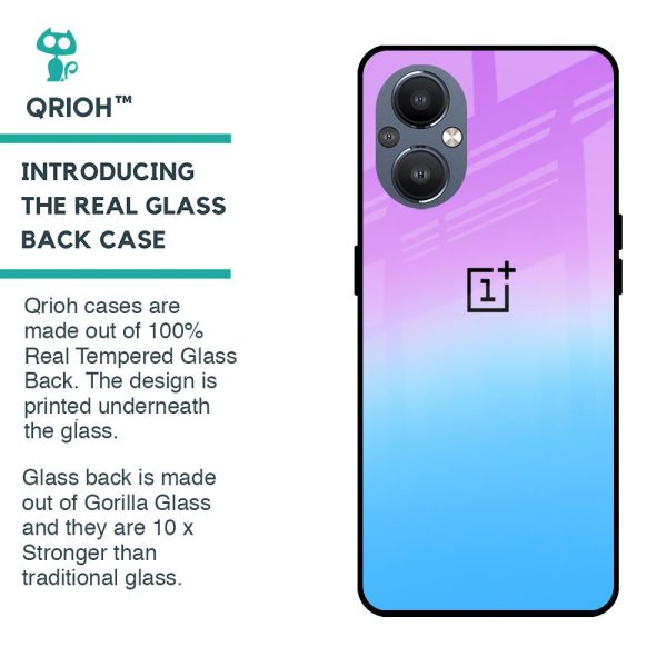 Unicorn Pattern Glass Case for OnePlus Nord N20 5G Hot on Sale