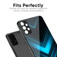 Vertical Blue Arrow Glass Case For Mi 11T Pro 5G For Sale