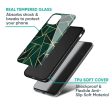 Abstract Green Glass Case For Oppo Reno7 5G For Sale