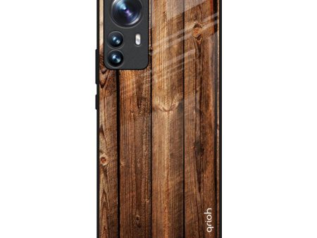 Timber Printed Glass Case for Mi 12 Pro 5G Online now