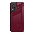 Classic Burgundy Glass Case for Mi 11i HyperCharge Hot on Sale