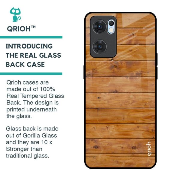 Timberwood Glass Case for Oppo Reno7 5G For Cheap