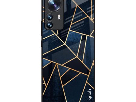 Abstract Tiles Glass Case for Mi 12 Pro 5G Online now