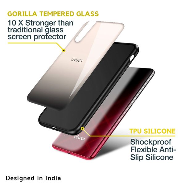 Dove Gradient Glass Case for Vivo Y73 Online Hot Sale