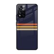 Tricolor Stripes Glass Case For Mi 11i Cheap