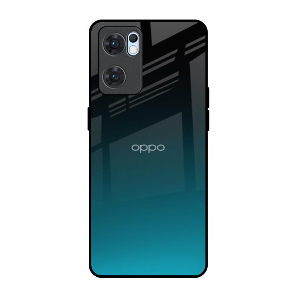 Ultramarine Glass Case for Oppo Reno7 5G For Sale