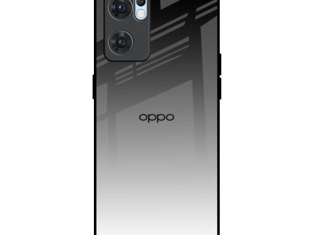 Zebra Gradient Glass Case for Oppo Reno7 5G For Sale