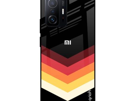 Abstract Arrow Pattern Glass Case For Mi 11T Pro 5G on Sale