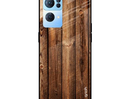 Timber Printed Glass case for Oppo Reno7 Pro 5G Discount