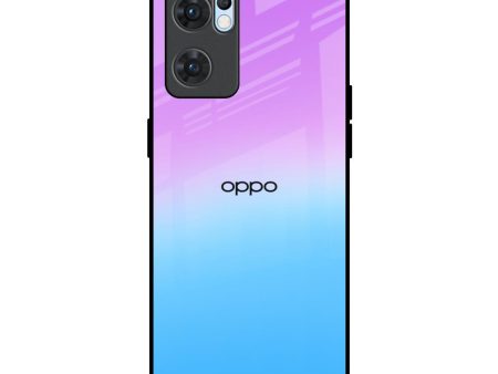 Unicorn Pattern Glass Case for Oppo Reno7 5G Sale