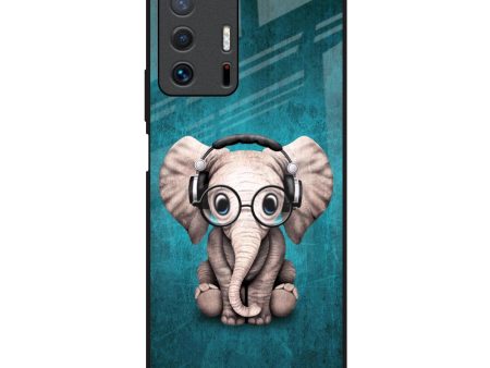 Adorable Baby Elephant Glass Case For Mi 11T Pro 5G Online Sale