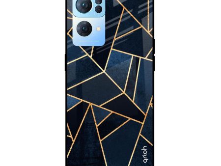 Abstract Tiles Glass case for Oppo Reno7 Pro 5G Online