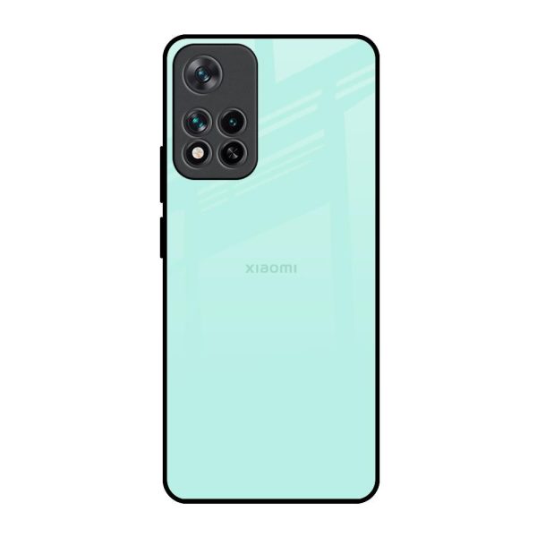 Teal Glass Case for Mi 11i HyperCharge Supply