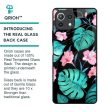 Tropical Leaves & Pink Flowers Glass Case for Mi 11 Lite NE 5G Hot on Sale