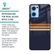 Tricolor Stripes Glass Case For Oppo Reno7 5G Hot on Sale