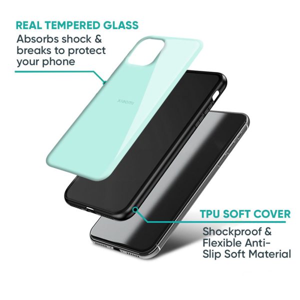 Teal Glass Case for Mi 11i HyperCharge Supply