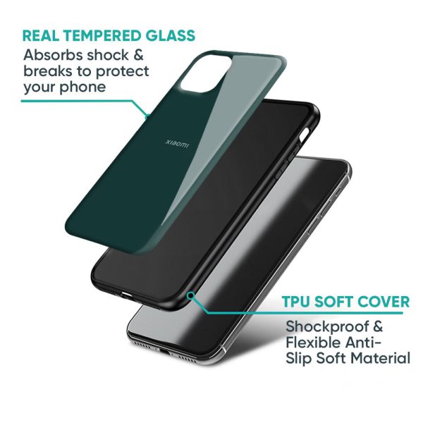 Olive Glass Case for Mi 11i HyperCharge on Sale