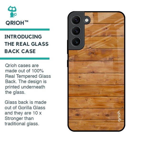 Timberwood Glass Case for Samsung Galaxy S22 Plus 5G Online Sale