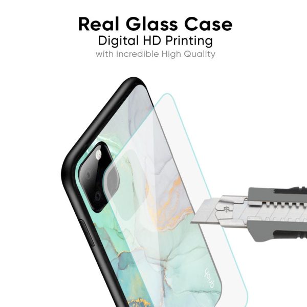 Green Marble Glass Case for Redmi Note 10T 5G Discount