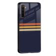 Tricolor Stripes Glass Case For Realme 9i Online Hot Sale