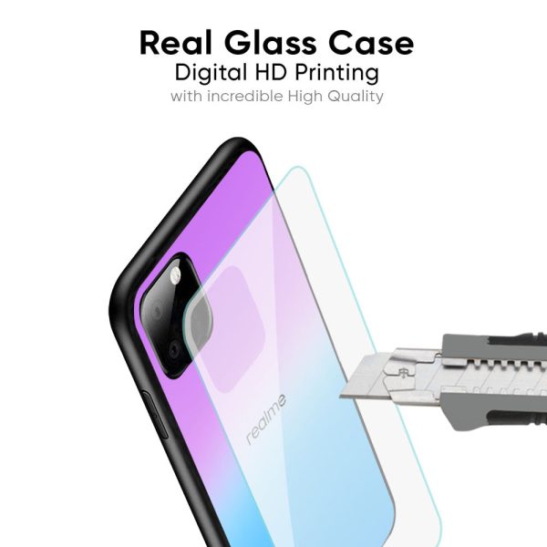 Unicorn Pattern Glass Case for Realme 9i on Sale