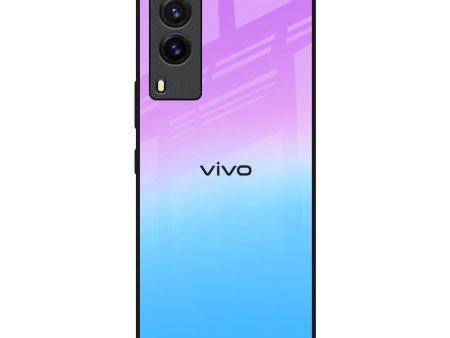 Unicorn Pattern Glass Case for Vivo V21e Sale