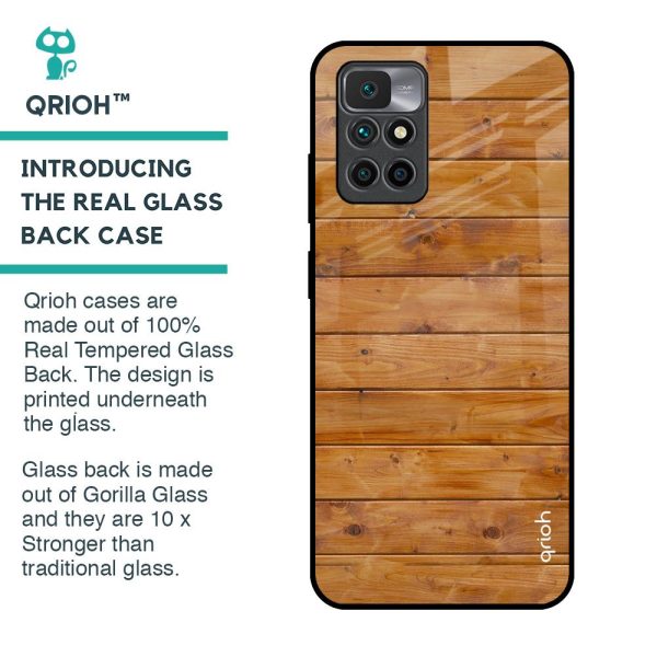 Timberwood Glass Case for Redmi 10 Prime Online