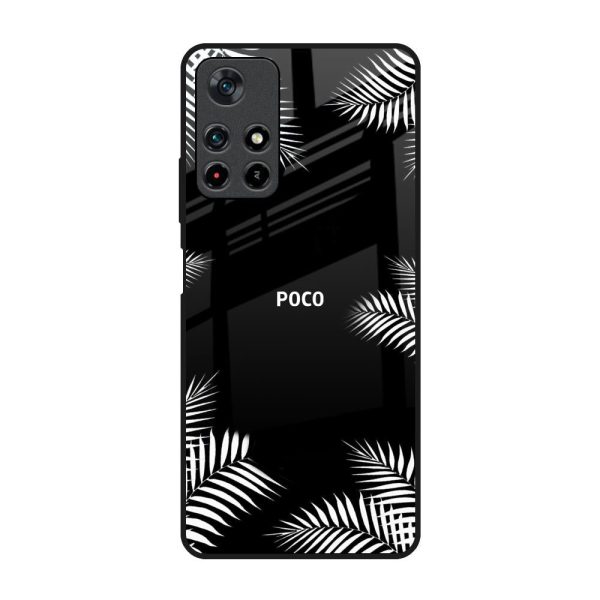 Zealand Fern Design Glass Case For Poco M4 Pro 5G Fashion