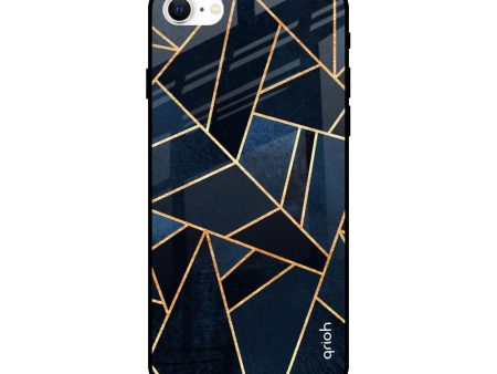 Abstract Tiles Glass case for iPhone SE 2022 For Discount