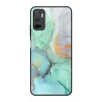 Green Marble Glass Case for Redmi Note 10T 5G Discount