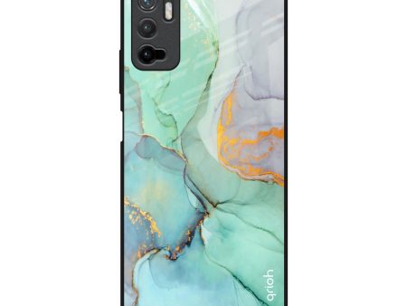 Green Marble Glass Case for Redmi Note 10T 5G Discount