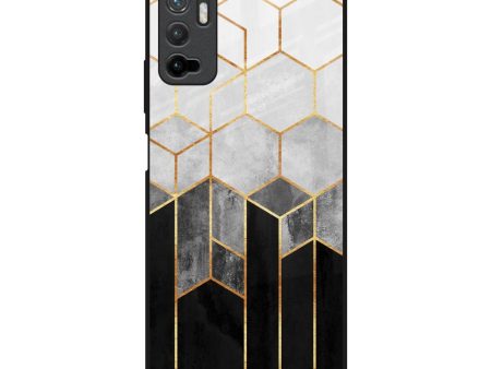 Tricolor Pattern Glass Case for Poco M3 Pro Online