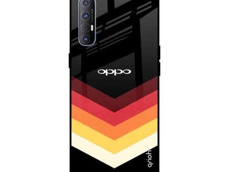 Abstract Arrow Pattern Glass Case For Oppo Reno 3 Pro Online Hot Sale