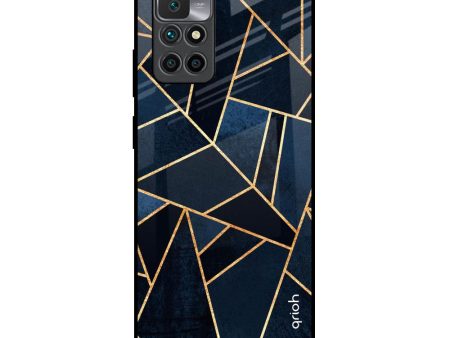 Abstract Tiles Glass Case for Redmi 10 Prime For Sale