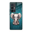 Adorable Baby Elephant Glass Case For Vivo X70 Pro Plus Sale