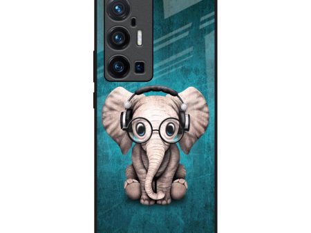 Adorable Baby Elephant Glass Case For Vivo X70 Pro Plus Sale