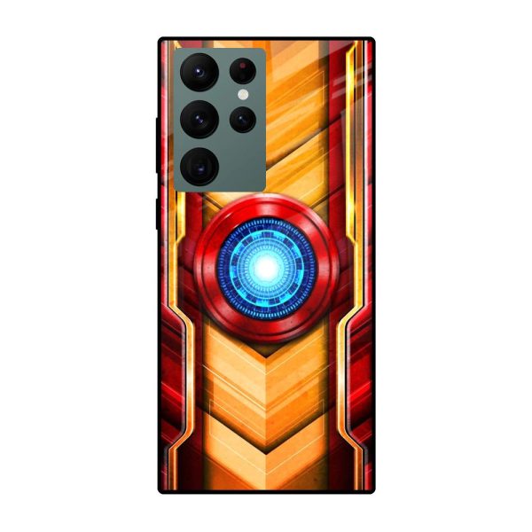 Arc Reactor Glass Case for Samsung Galaxy S22 Ultra 5G Hot on Sale