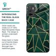 Abstract Green Glass Case For Redmi Note 10T 5G For Sale