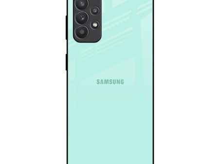 Teal Glass Case for Samsung Galaxy M32 5G Fashion