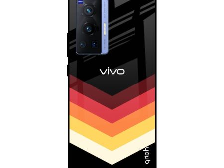 Abstract Arrow Pattern Glass Case For Vivo X70 Pro Hot on Sale