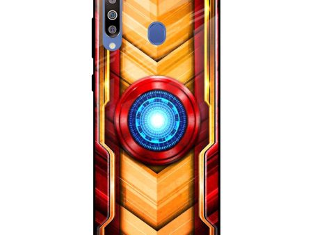 Arc Reactor Glass Case for Samsung Galaxy M40 Online Sale