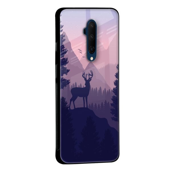 Deer In Night Glass Case For OnePlus Nord CE 2 5G For Sale