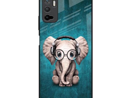 Adorable Baby Elephant Glass Case For Redmi Note 10T 5G Online