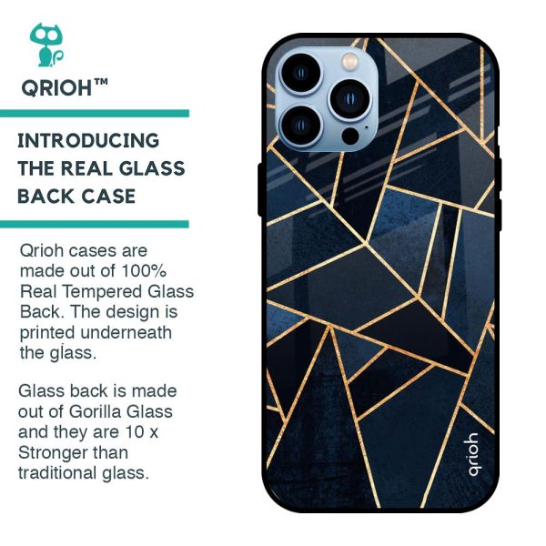 Abstract Tiles Glass case for iPhone 13 Pro Supply