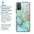 Green Marble Glass Case for Redmi Note 10T 5G Discount