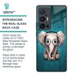 Adorable Baby Elephant Glass Case For Vivo X70 Pro Plus Sale