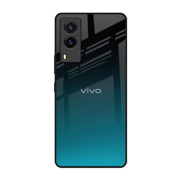 Ultramarine Glass Case for Vivo V21e Online Sale