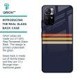 Tricolor Stripes Glass Case For Redmi Note 11T 5G For Discount