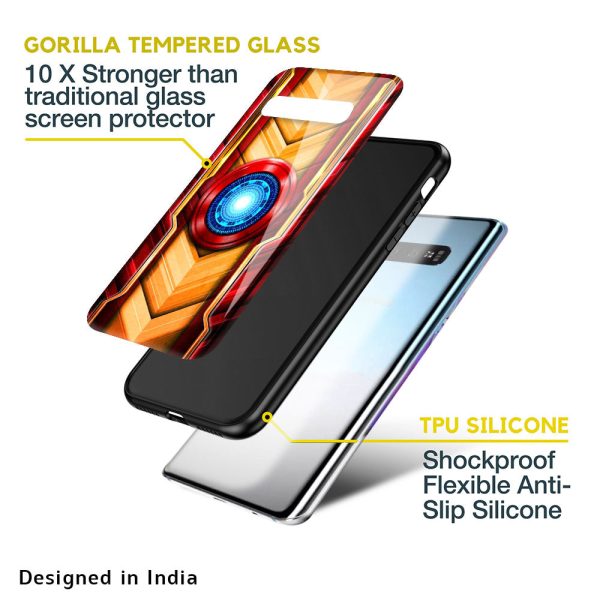 Arc Reactor Glass Case for Samsung Galaxy S22 Ultra 5G Hot on Sale